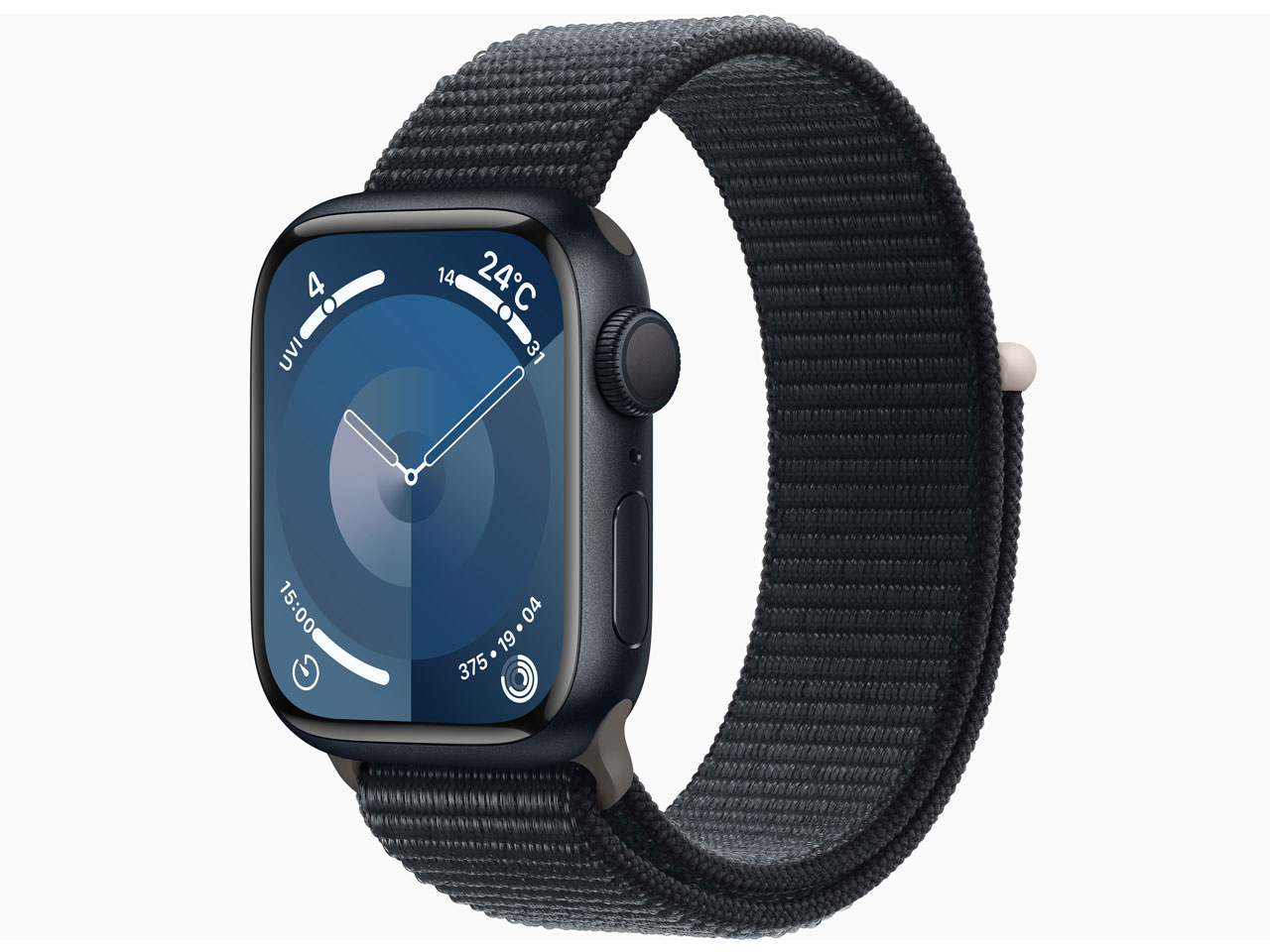 「新品未開封」Apple Watch Series 9 GPSモデル 41mm MR8Y3J/A [ミッドナイトスポーツループ] 【即納】【あす楽】【プレゼント】