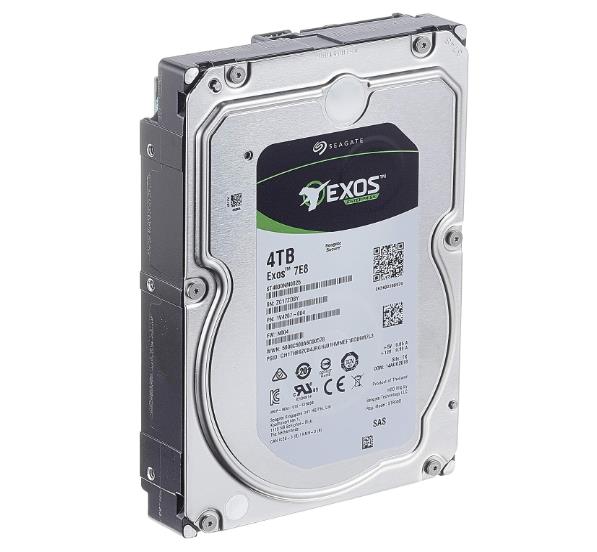 Exos 7E8シリーズ 3.5インチ内蔵HDD 4TB SAS12.0Gb/s 7200rpm 128MB ST4000NM0025/データセンター向け