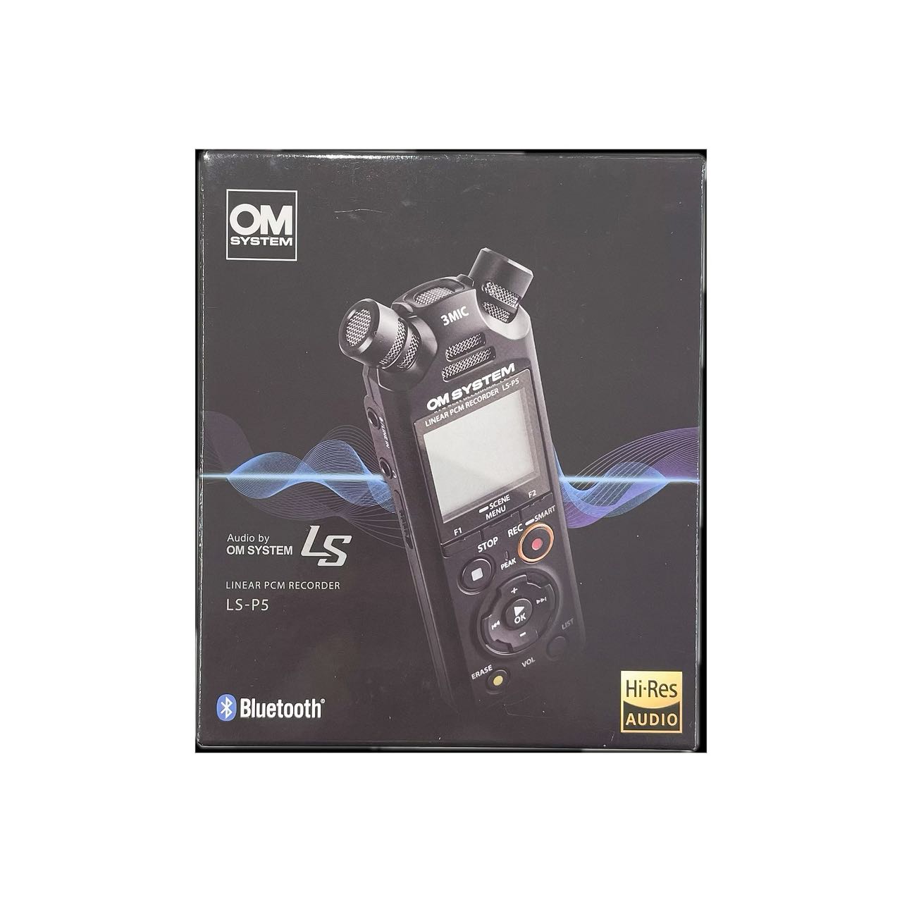 「新品」OM SYSTEM LINEAR PCM RECORDER LS-P5 録音 【即納】【あす楽】【プレゼント】