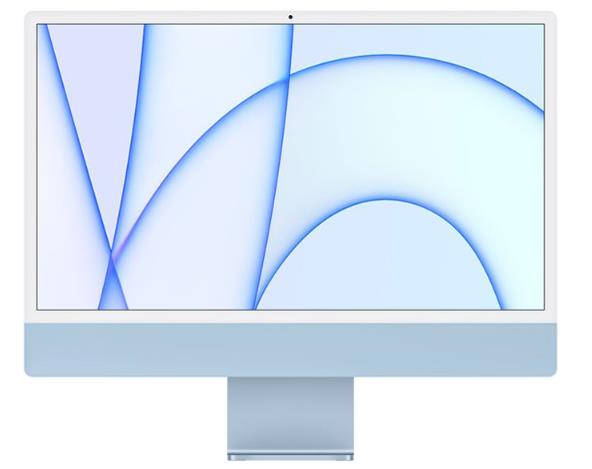 iMac 24インチ Retina 4.5Kディスプレイモデル MJV93J/A [ブルー] Apple M1チップ 8GB SSD256GB