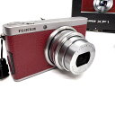 【中古美品】FUJIFILM デジタルカメラ XF1 光学4倍 レッド F FX-XF1R