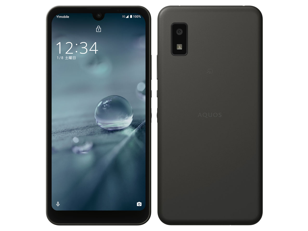 「新品未使用」 SIMフリー AQUOS wish (A104SH) ワイモバイル版 Charcoal 判定〇 【即納】【あす楽】 シムフリー スマホ 本体