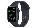 「新品」Apple Watch SE 第2世代 GPSモデル 40mm MNJT3J/A [ミッドナイトスポーツバンド] 【即納】【あす楽】【プレゼント】