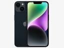  iPhone 14 128GB ミッドナイト MPUD3J/Aアイフォン 本体 のみ SIMフリー iphone14 アイフォン14 アイホン アイホン14 シムフリー スマホ 本体のみ アイホン本体 アイフォーン本体 アイフォン本体 新品スマホ シムフリースマホ