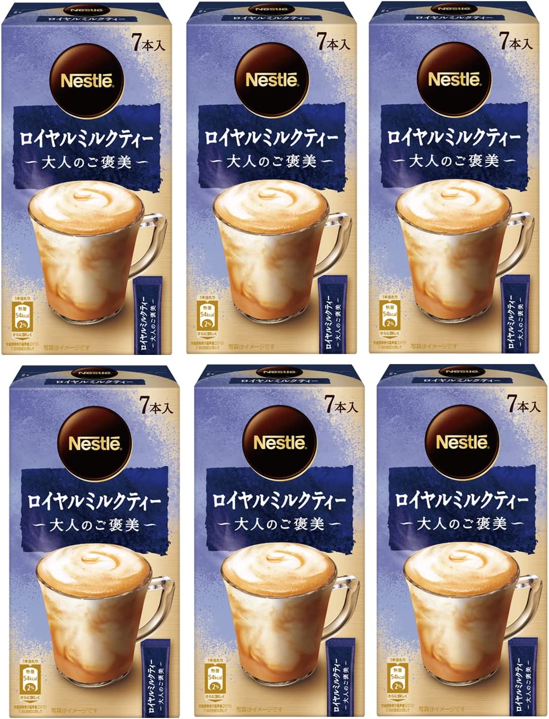 ネスレ 大人のご褒美 ロイヤルミルクティー 7P ×6箱 粉末のサムネイル