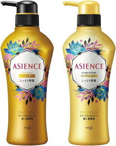 【マラソン期間中ポイント5倍】【まとめ買い】アジエンス しっとり保湿タイプ 本体シャンプー450ml+本体コンディショナー450mlセット