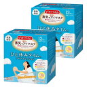 【期間限定ポイント5倍】【まとめ買い】【数量限定】めぐりズム 蒸気でホットアイマスク アソート4種 ひと休みタイムのアロマセレクション 1セット(12枚入×2箱) 花王(4)