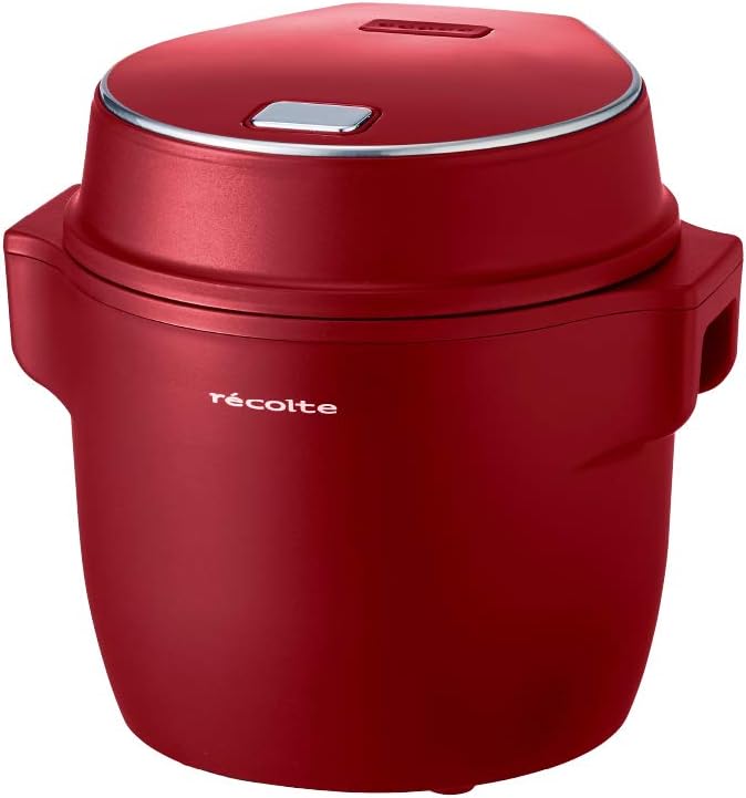 【ポイント20倍】レコルト コンパクト ライスクッカー RCR-1 recolte Compact Rice Cooker (レッド)