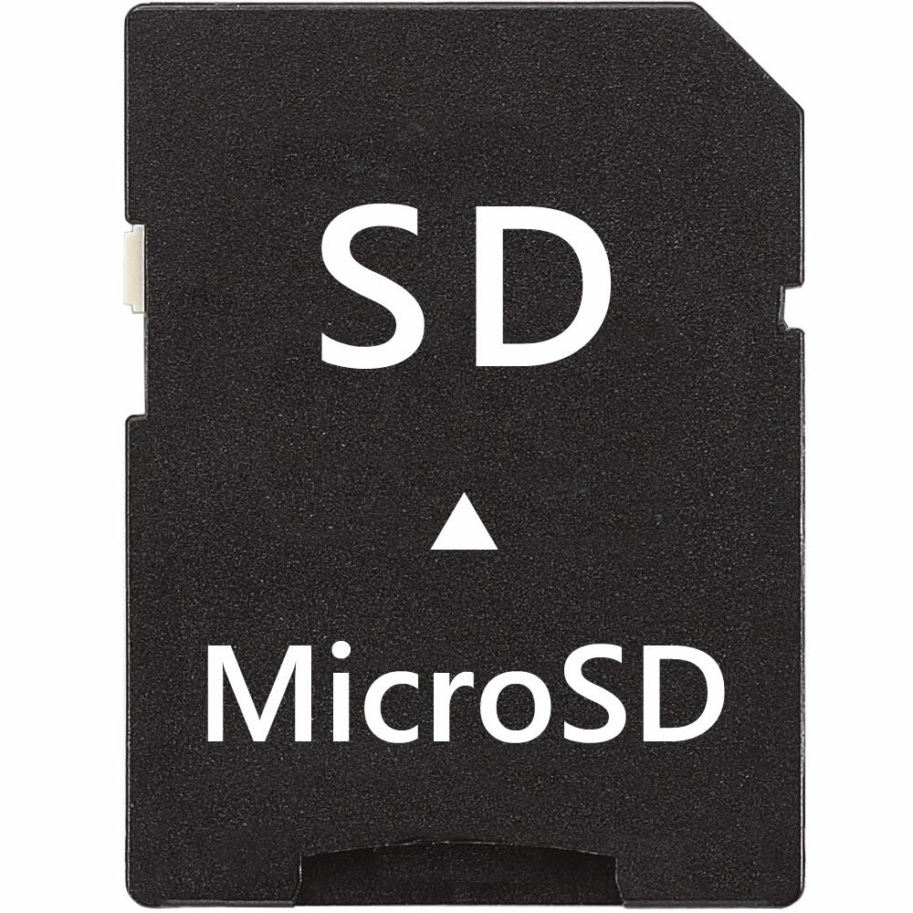 【中古】 MicroSD→SDカード 変換アダ