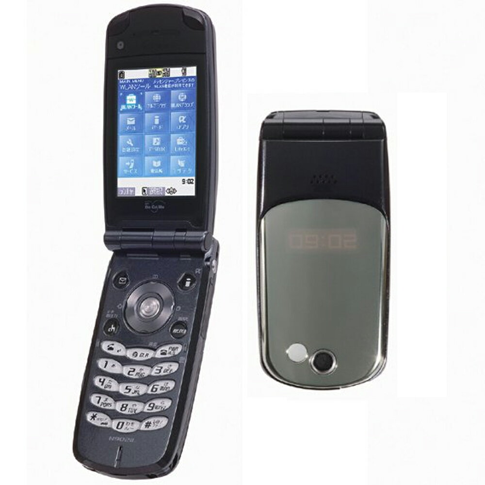 docomo FOMA N902il 中古 白ロム 携帯電話 NEC 折りたたみ ケータイ
