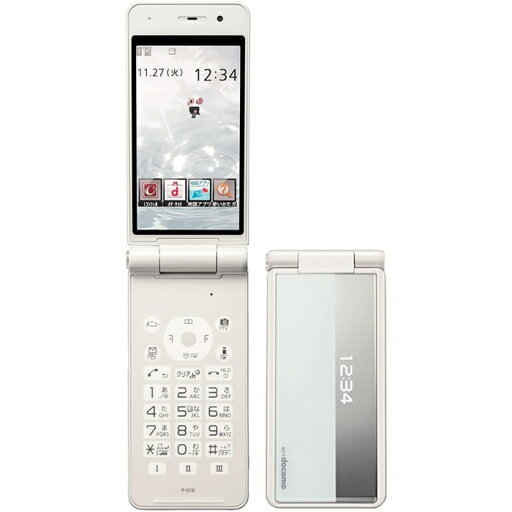 docomo FOMA P-01E中古 白ロム 携帯電話パナソニック STYLE series ケータイ ガラケー