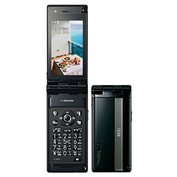 docomo STYLE series P-02C 中古 白ロム 携帯電話 パナソニック VIERAケータイ ガラケー