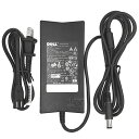 DELL 純正 ノートPC用 電源アダプター 90W 19.5V-4.62A 薄型 7.4mmプラグモデルデル PA-3E Family HA90PE0-00 / LA90PE0-01 DA90PE0-00 / FA90PE0-00 / LA90PE1-01中古 AC充電器 ACアダプタ 