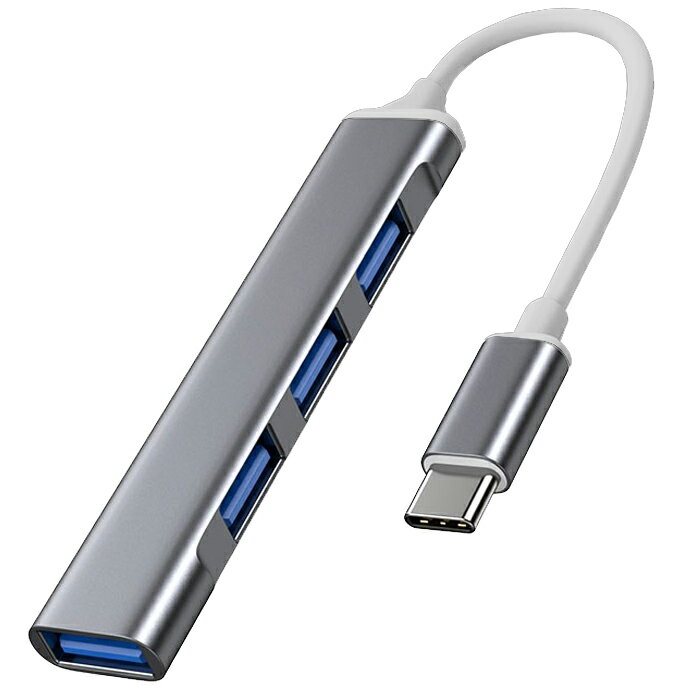 USB 3.0 Type-C ハブ 4ポートUSB3.0（USB3.2g