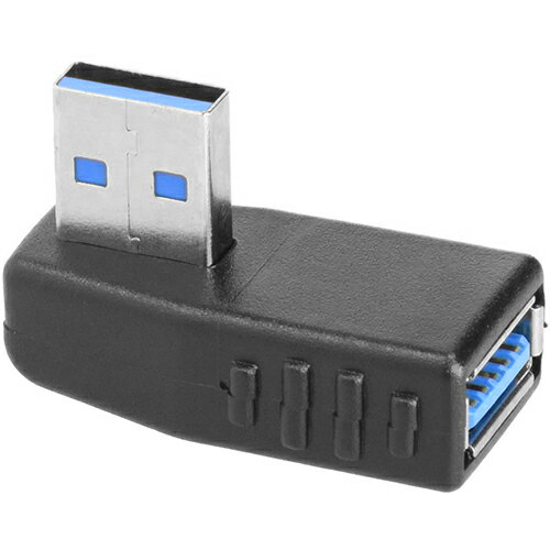 USBコネクタ 直角 上向きUSB3.0(メス)-USB3.0(オス)SSA SUAM-UAFL3 充電・データ通信対応【RCP】メール便対応