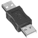 USB (オス-オス) 変換コネクタUSB A(オス)-USB A(オス)エスエスエーサービス IC-SUAMUAMB中継 中間 コネクタ(2)