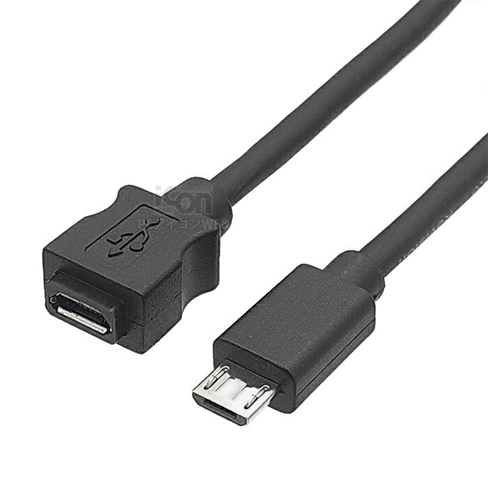 MicroUSB延長ケーブル 充電 通信対応Mi