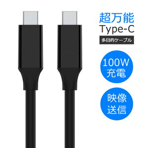 USB-C to USB-Cケーブル 1m PD100W 対応 USB3.2 Gen 1x2 (USB3.1 gen2)ICONSHOP IC-DCX5 Oculus Link / Thunderbolt 3(10Gbps) 対応充電/データ転送 eMarker搭載 メール便配送対応