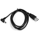 USB→DC(4.75mm/1.7mm)USB DCケーブル 直角 5V専用 1.2m【COMON】DC-4717A【 外径 4.75mm / 内径 1.7mm...