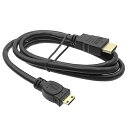 miniHDMI ケーブル 1.0mminiHDMI(オス) - HDMI(オス)COMON 2HDMI-10HHDMI規格2.0対応メール便対応