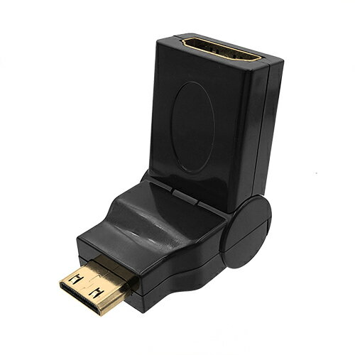 miniHDMI - HDMI 角度 変換コネクタHDMI(オス) - miniHDMI(メス)ICONSHOP IC-HDCAVC 1軸型ネオジオ ミニ対応メール便配送対応