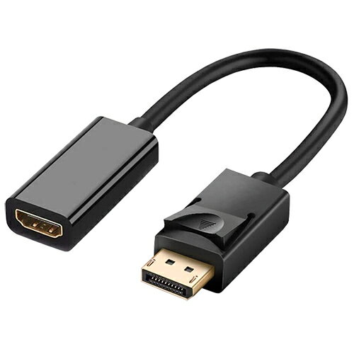 Displayport - HDMI 変換アダプター 20cmDP(