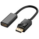 Displayport - HDMI 変換アダプター 20cmDP(オス)-HDMI(メス)ICONSHOP IC-DPHDMIDELL / HP / Lenovo 対応 Y4D5R 互換ディスプレイポート HDMI 変換