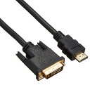 HDMI - DVI 変換ケーブル 1.5m 1080P・WXGA 対応 HDMI(オス)-DVI-D 24+1(オス)(DVI-I 24+5対応) COMON IC-A2415 双方向出力タイプ / 1920x1200/60Hz対応 その1