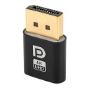 Displayport EDID エミュレーター遠隔操作端末/VR仮想ディスプレイ用ノーブランド IC-DDP2最大解像度 2160p 4K UHD 対応ディスプレイポート 仮想ディスプレイ アダプターヘッドレス ダミープラグメール便配送対応