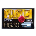 TDK VHS-C Hi Visual HG30 TC-30HGG コンパクトビデオカセットテープ 未使用品