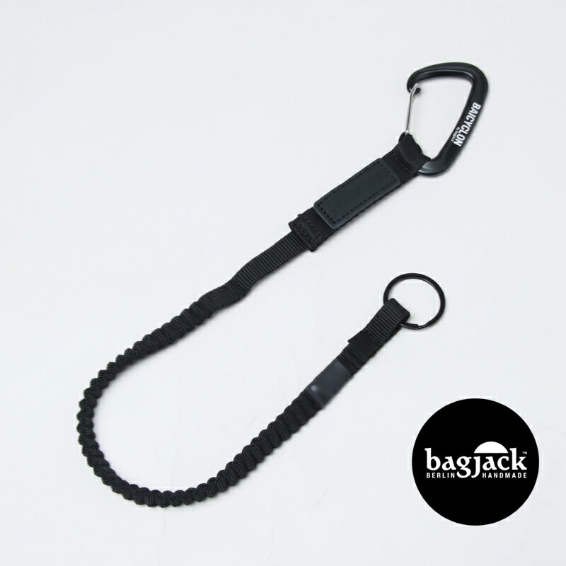 Clothing Accessories (Caps, Ties, Belts) - bagjack (バッグジャック) KEY CORD BLACK / キーコードブラック