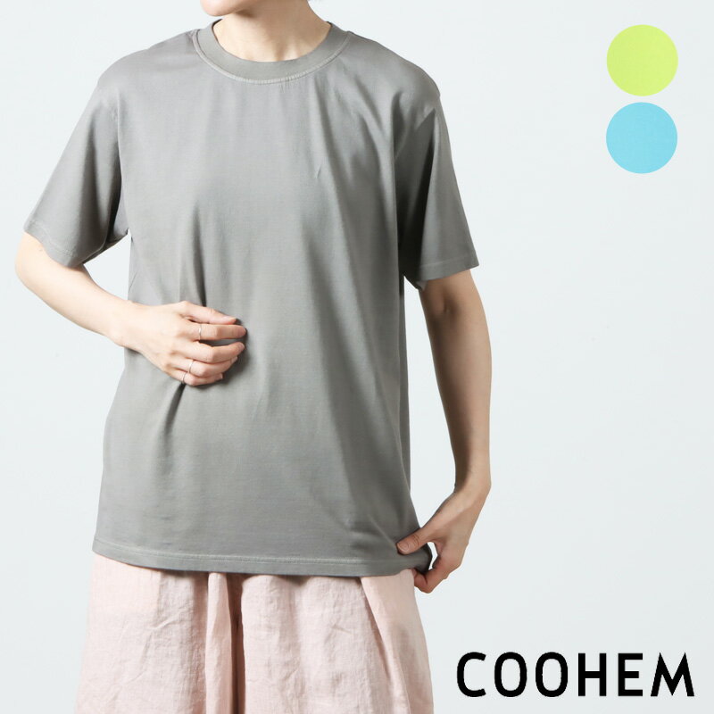 Yonetomi NEW BASIC GARMENT DYED T-SHIRT