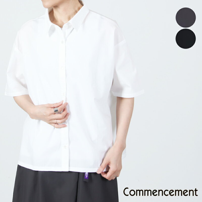 Rakuten - Commencement (コメンスメント) Wide 1/2 shirt / ワイド 1/2 シャツ
