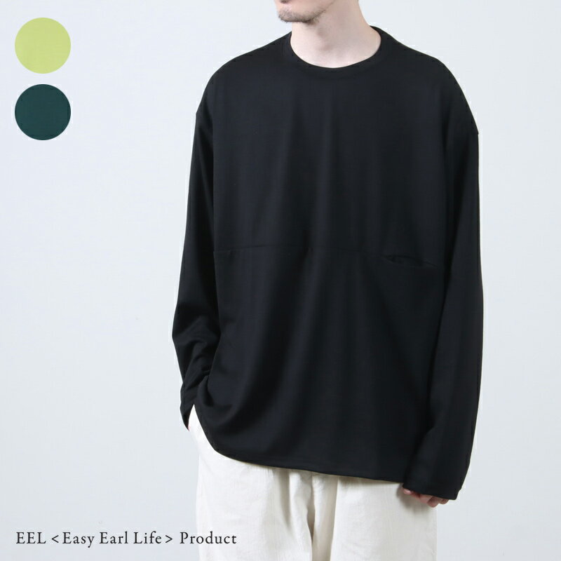 EEL イール YURURI TEE L/S Super100s ユルリティー ロングスリーブ スーパー100s