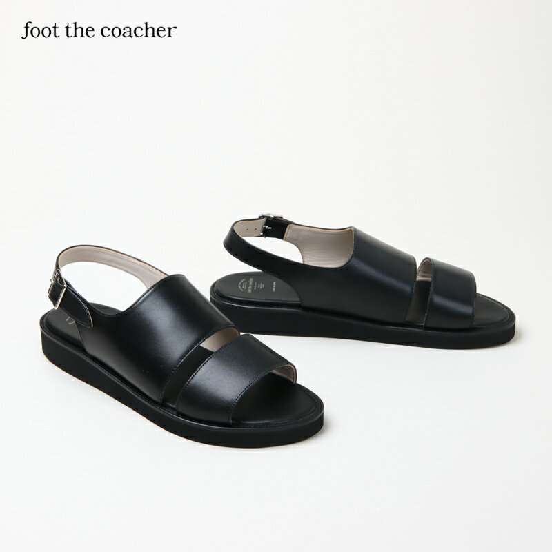 【30% OFF】 foot the coacher フットザコーチャー BACK BELT SANDALS HARDNESS 60 SOLE バックベルトサンダル