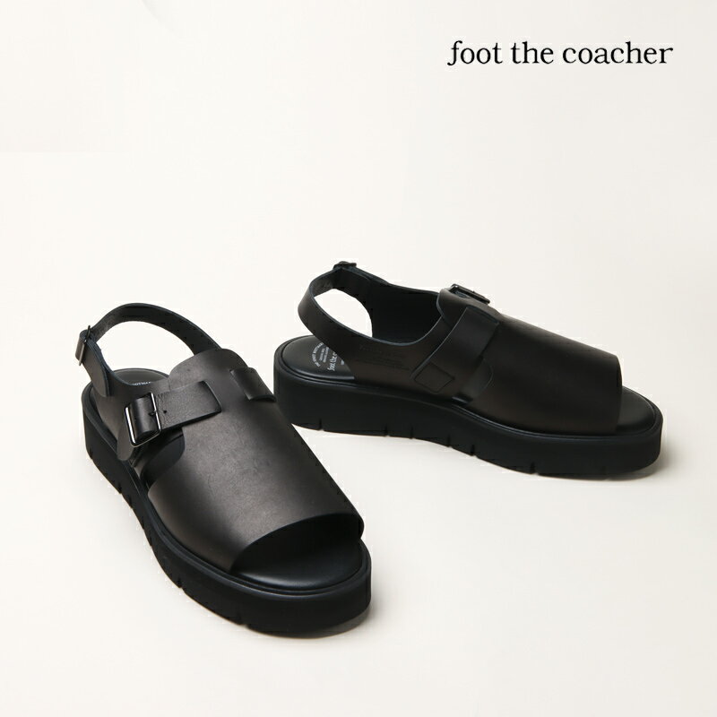 foot the coacher(フットザコーチャー) OPEN TOE SANDALS(GLOXI CUT THICK SOLE)