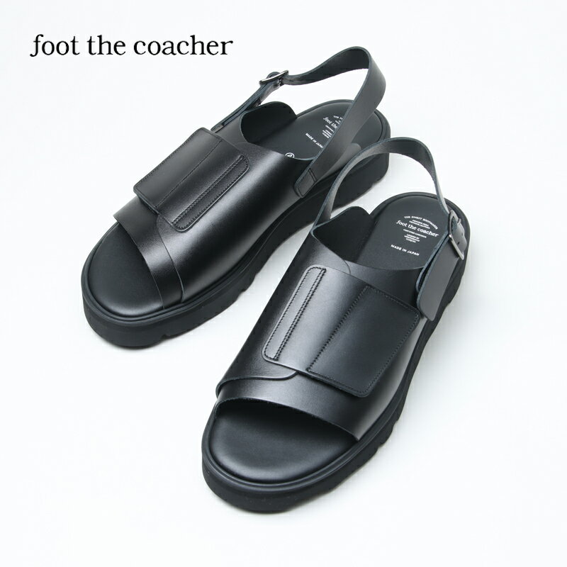 foot the coacher (フットザコーチャー) VELCRO SANDALS / ベルクロサンダル
