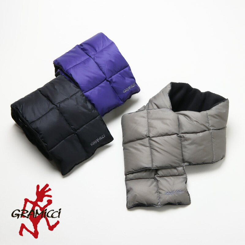 【30 OFF】 GRAMICCI グラミチ × TAION DOWN SCARF × タイオン ダウンスカーフ 2023 FW