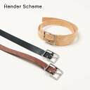 バックルベルト Hender Scheme (エンダースキーマ) square buckle belt / スクエアバックルベルト