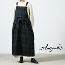 ICHI Antiquites イチアンティークス スミ x マドラスチェック エプロンドレス 2023 FW