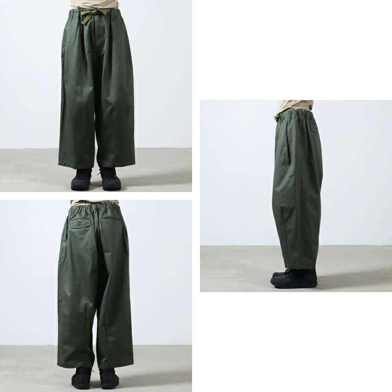 is-ness イズネス BALLOON EZ PANTS バルーンイージーパンツ