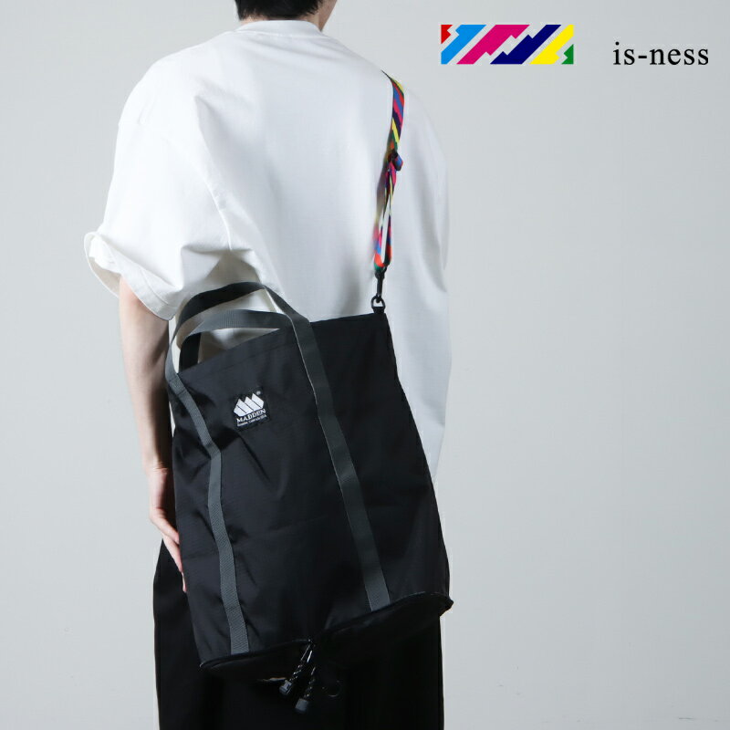 is-ness (イズネス) EXCLUSIVE MADDEN Two-way Eco Bag / ×メデン 2ウェイエコバッグ