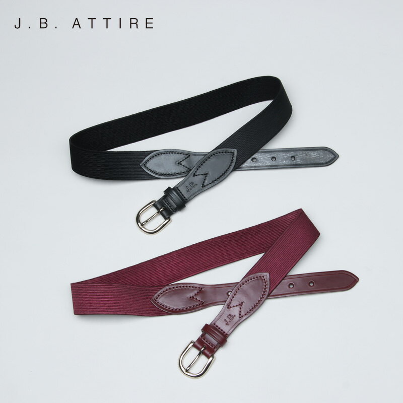 J.B. ATTIRE (ジェービーアタイア) PARIS RUBBER BELT / パリスラバーベルト