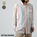 KAPTAIN SUNSHINE キャプテンサンシャイン Safari Shirt サファリシャツ