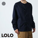 LOLO ロロ カラーレス ループシャツ 2023 FW