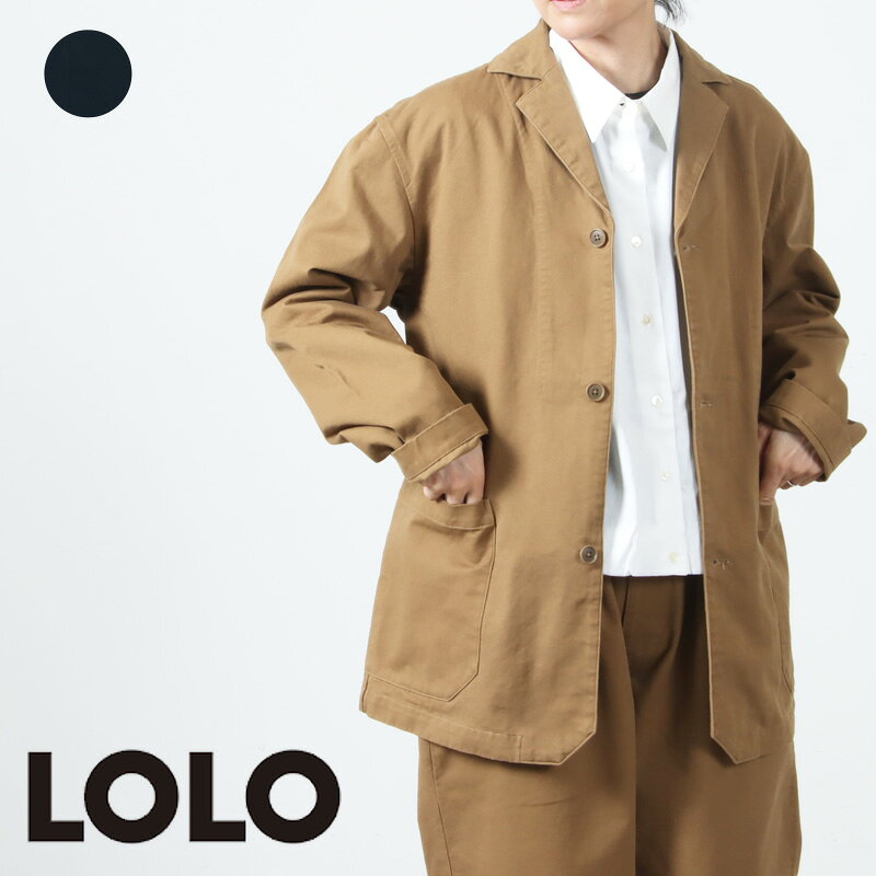 Coat - 【30% OFF】 LOLO ロロ ビンテージチノクロス カバーオールジャケット