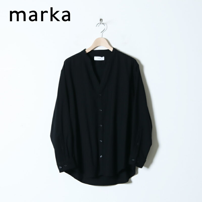  marka マーカ BAND COLLAR SKIPPER SHIRT バンドカラースキッパーシャツ 