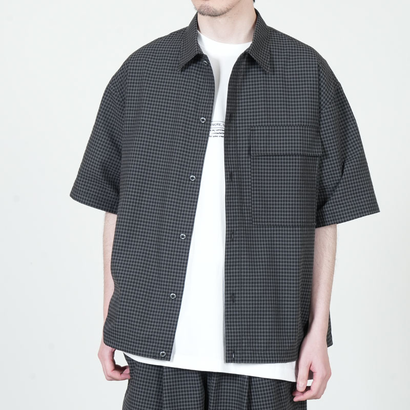 PERS PROJECTS パースプロジェクト FRITZ H/S SHIRTS "CHECK" フリッツ ハーフスリーブ シャツ "チェック"