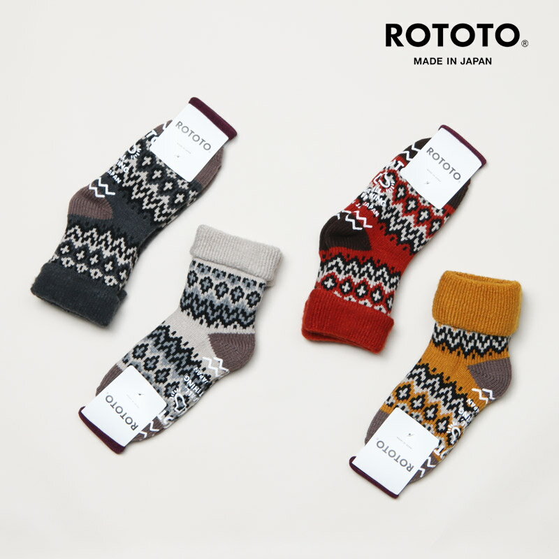 y30% OFFz RoToTo gg COMFY ROOM SOCKSuNORDICv RtB[[\bNX mfBbN [2023 FW]