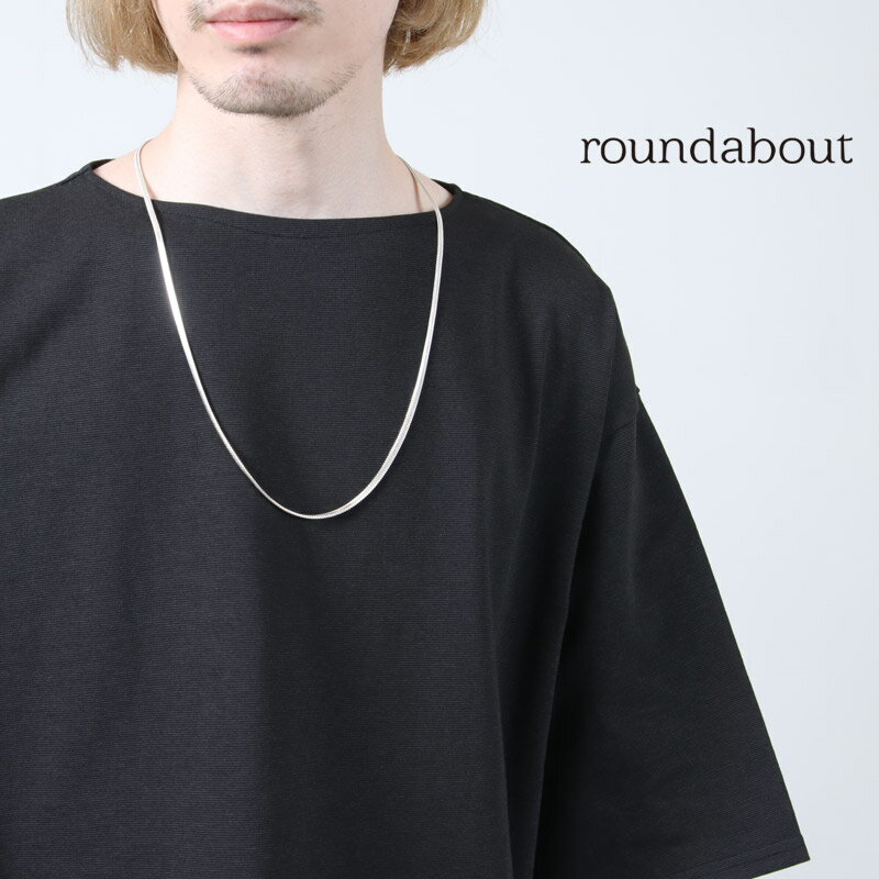 roundabout ラウンダバウト Silver Snake Necklace シルバースネークネックレス